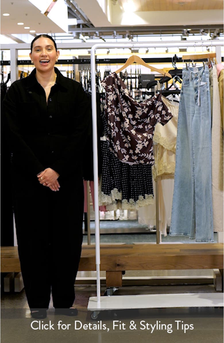 Romola Ruched One-Shoulder Top, sales video thumbnail