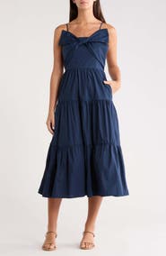 SUGARLIPS Love Letter Poplin Midi Dress