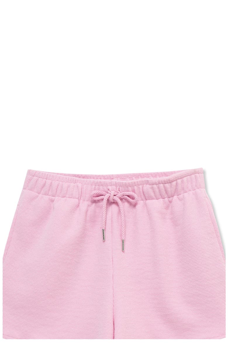 Kids' Thermal Knit Shorts, Alternate, color, LIGHT PINK