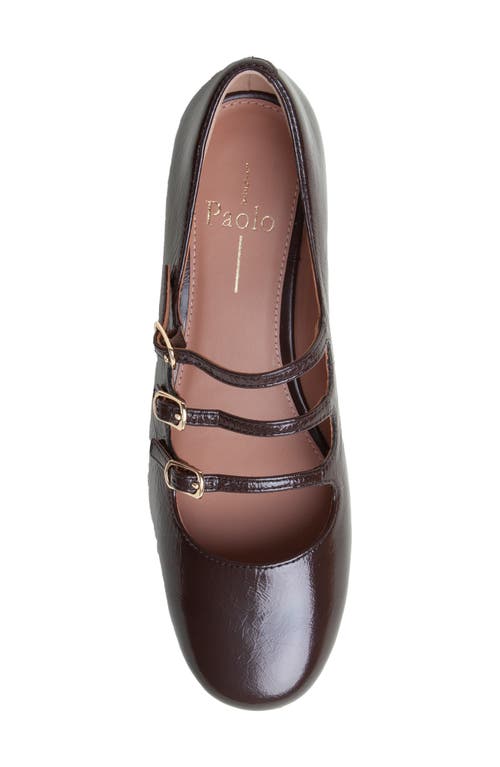 Linea Paolo Mariana Mary Jane Pump In Brown
