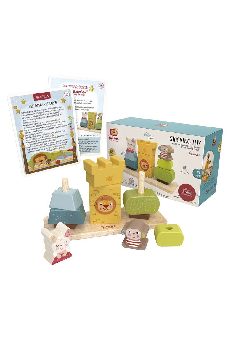 Friends Stacking Toy, Alternate, color, Multi / Yellow