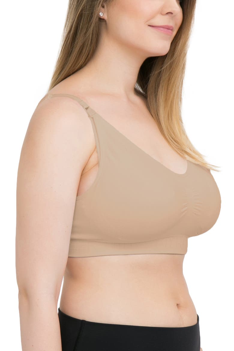 Sublime Nursing Bra - Fits Sizes 30B-46D, Alternate, color, BEIGE