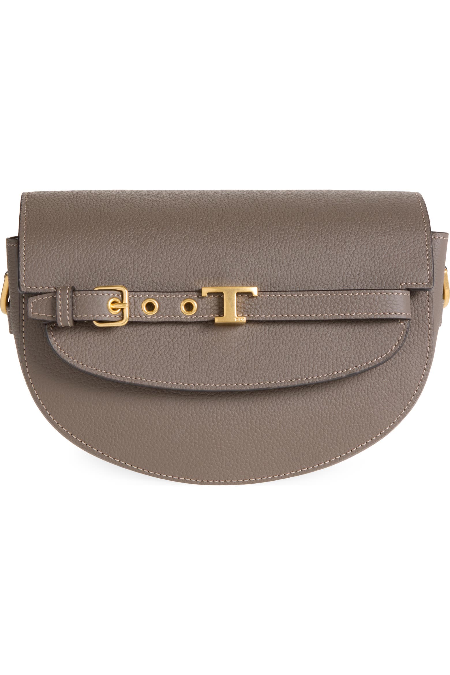 Tim Card Balance Tod's Tim Tracollina Tonda Mini Leather Crossbody Bag (Women) | Nordstrom