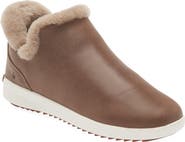 OluKai Malua Hulu Genuine Shearling Waterproof Slip-On Sneaker