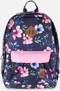 Deux par Deux Floral Practical Spacious Durable Backpack