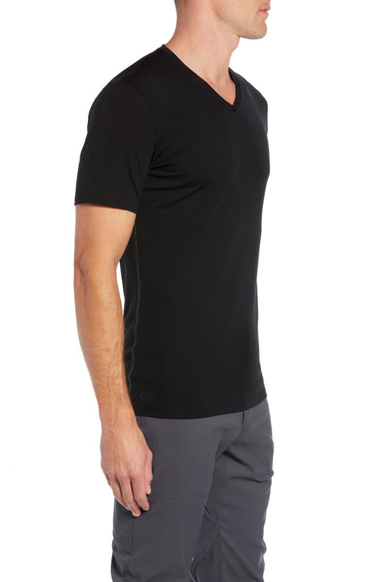 Icebreaker Anatomica Short Sleeve V-Neck T-Shirt, Alternate, color,