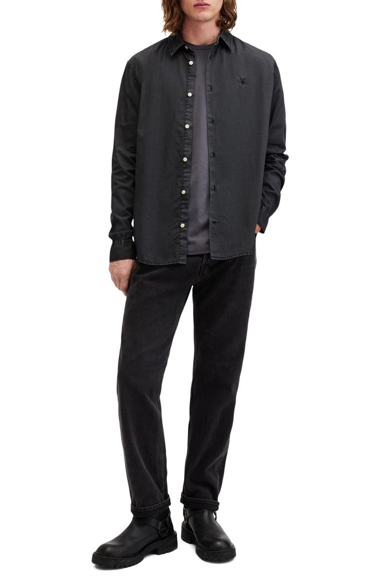 AllSaints Tahoe Button-Up Shirt, Alternate, color, 