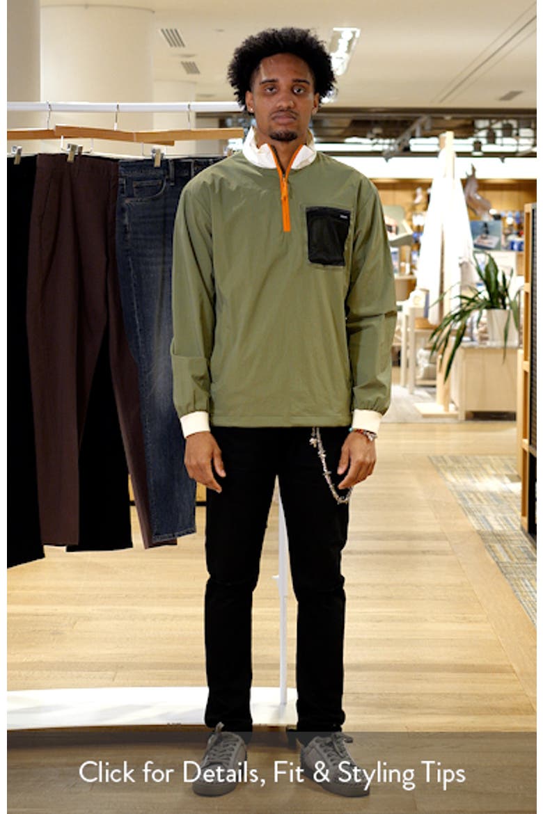 Cascade Colorblock Quarter Zip Windshirt Pullover video