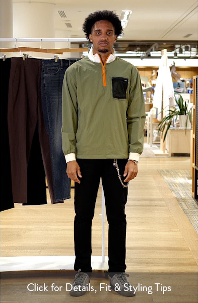 Cascade Colorblock Quarter Zip Windshirt Pullover, sales video thumbnail