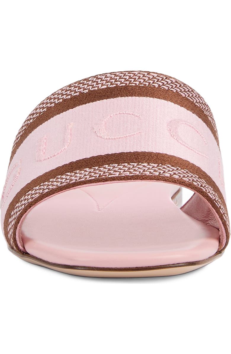 Gucci Jane Slide Sandal, Alternate, color, Mahogany/ Pink