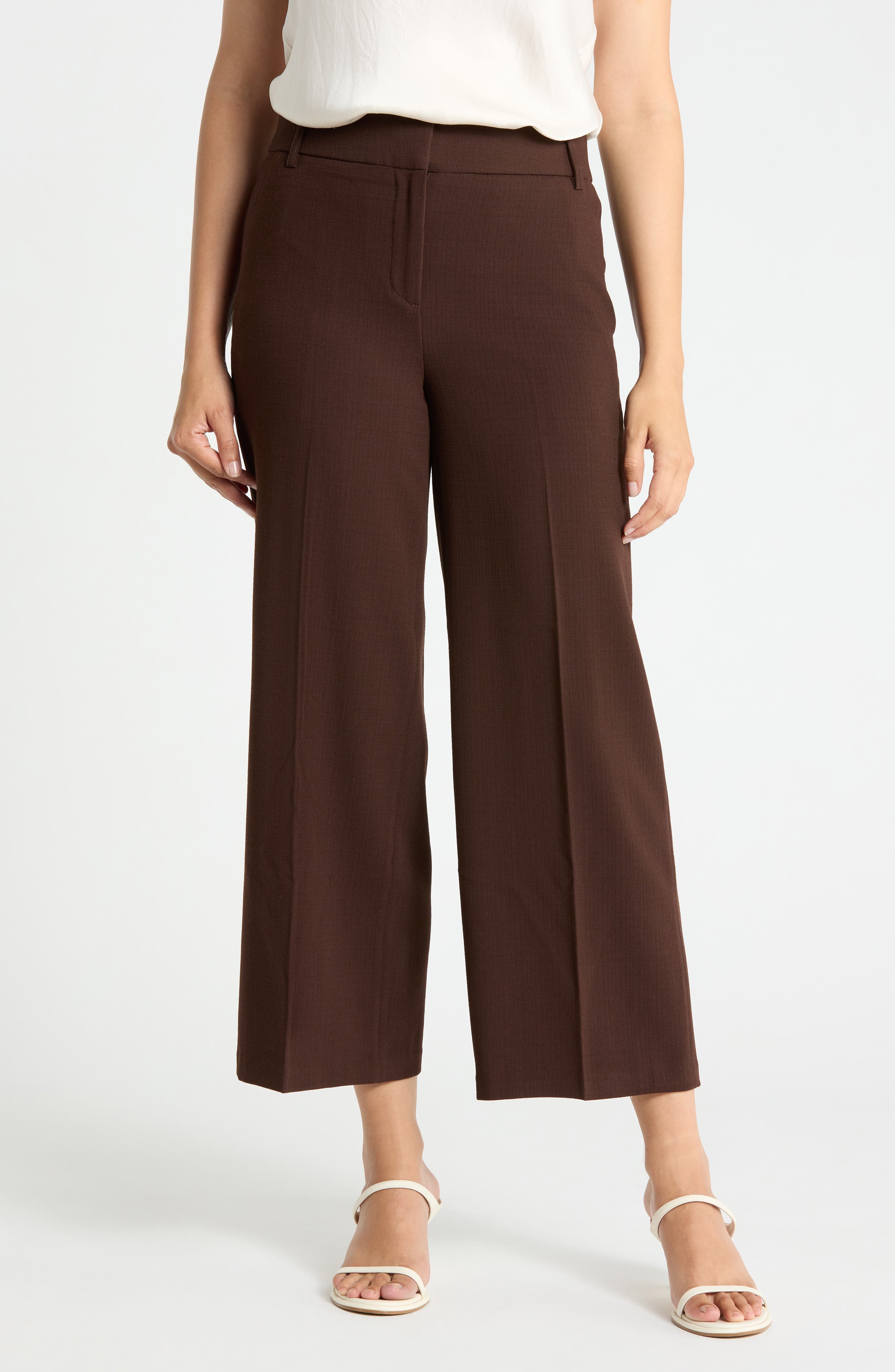 Wide Leg Crop Pants