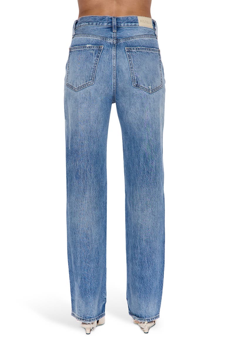 Cassie High Waist Straight Leg Jeans, Alternate, color, SERPENTINE VINTAGE