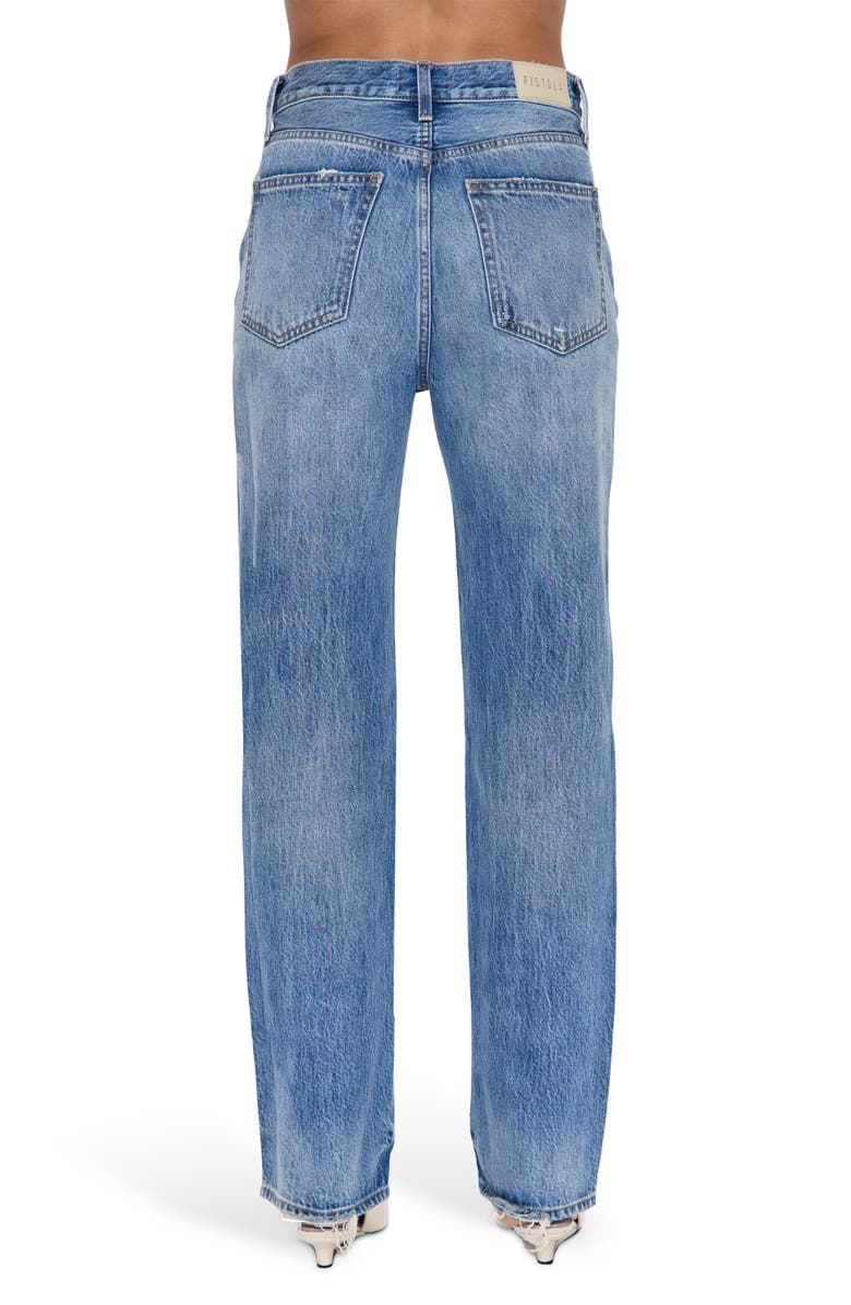 Pistola Cassie High Waist Straight Leg Jeans, Alternate, color, Serpentine Vintage