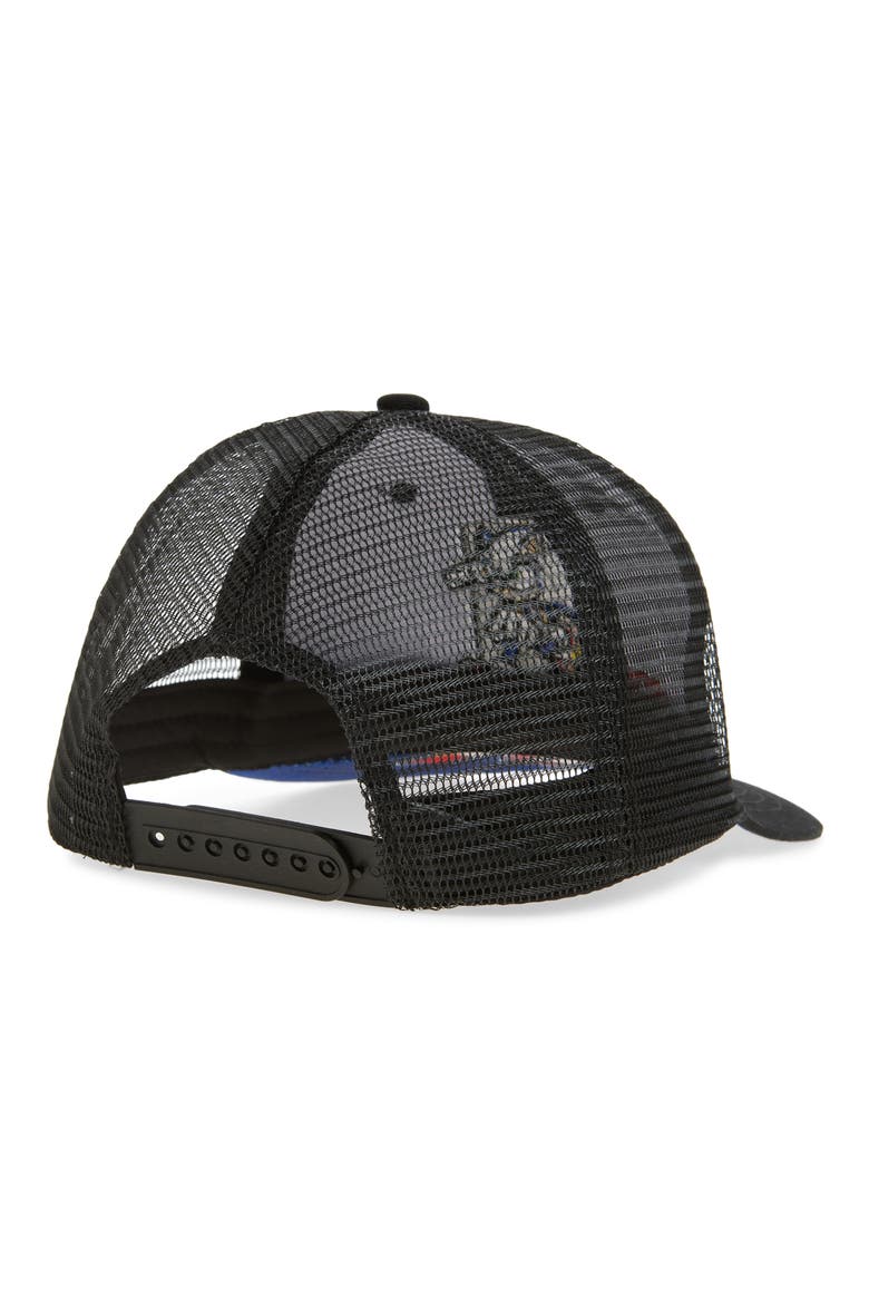 Kids' Sonic the Hedgehog® Speed Trucker Hat, Alternate, color, BLACK BLUE