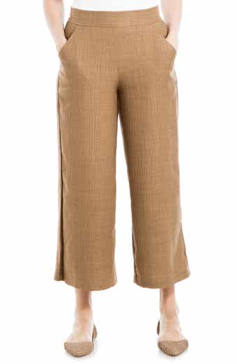 MAX STUDIO Textured Wide Leg Pants