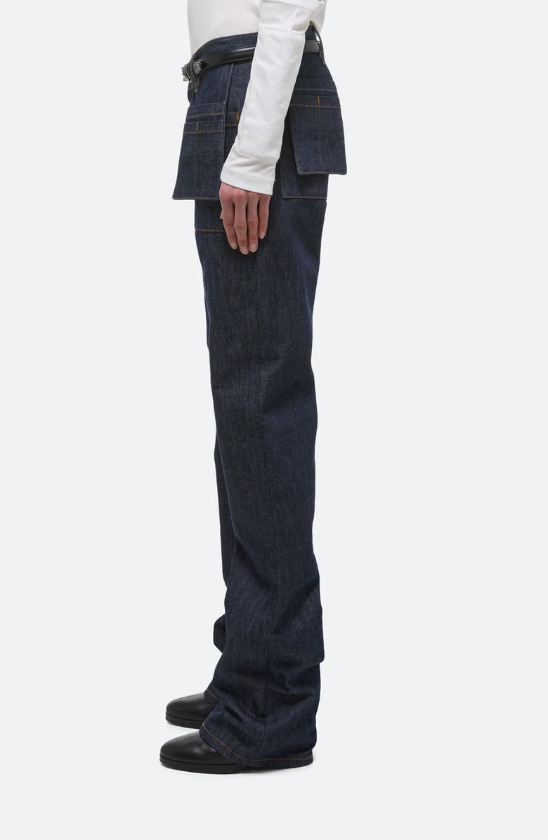 Helmut Lang Utility Straight Leg Jeans, Alternate, color, Raw Indigo