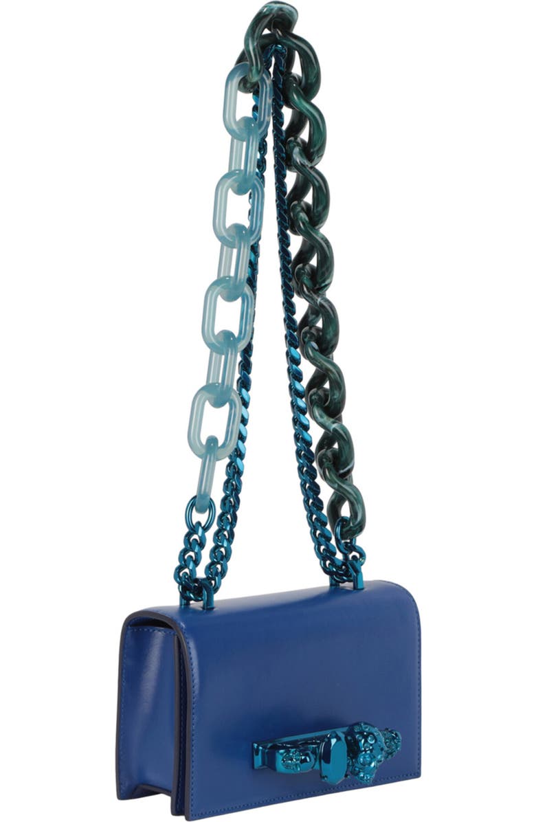 Alexander McQueen Puma Mini Jeweled Crossbody Bag, Alternate, color,