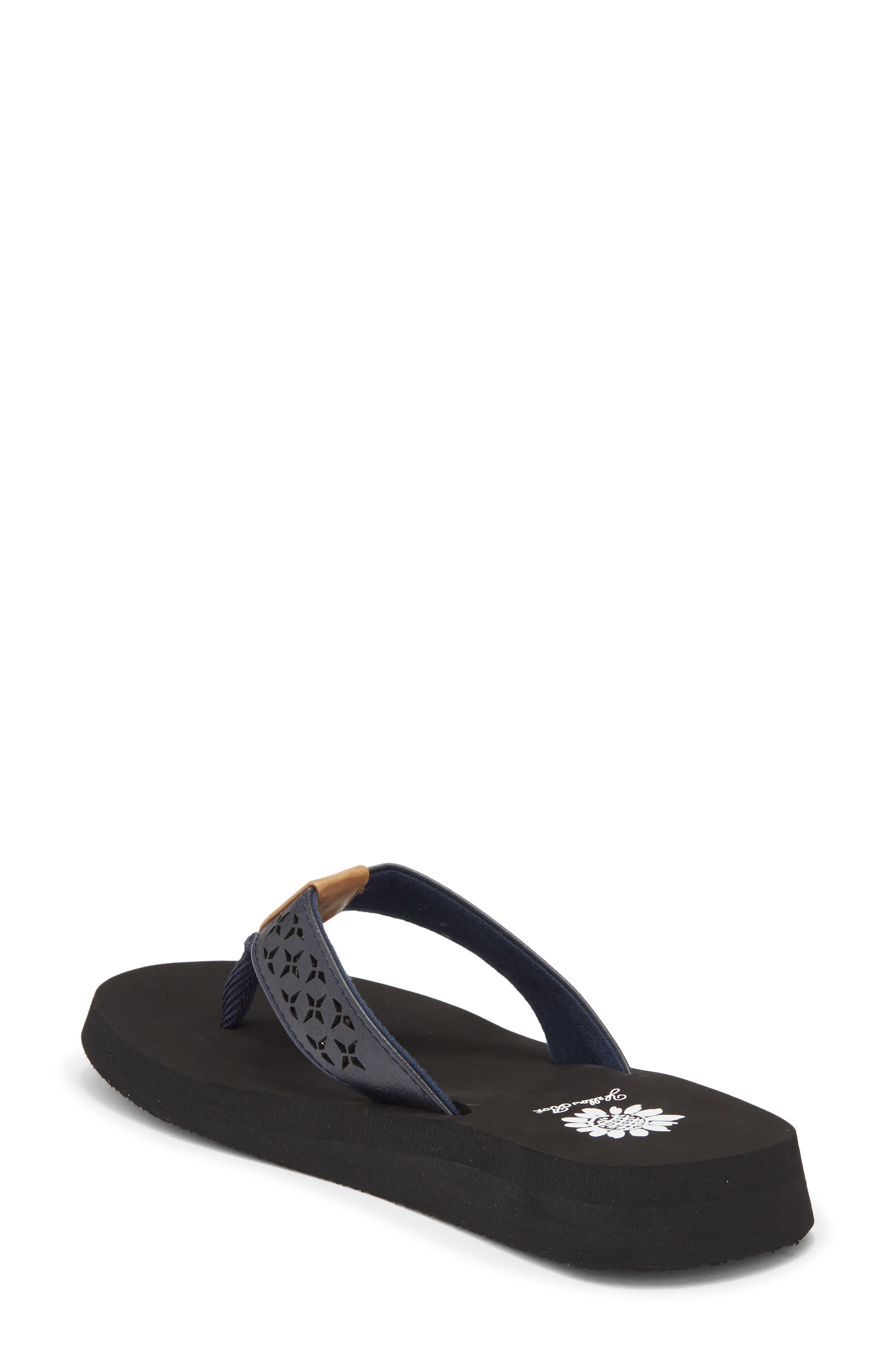 Yellow Box Premium Benji Flip Flop, Alternate, color, Navy