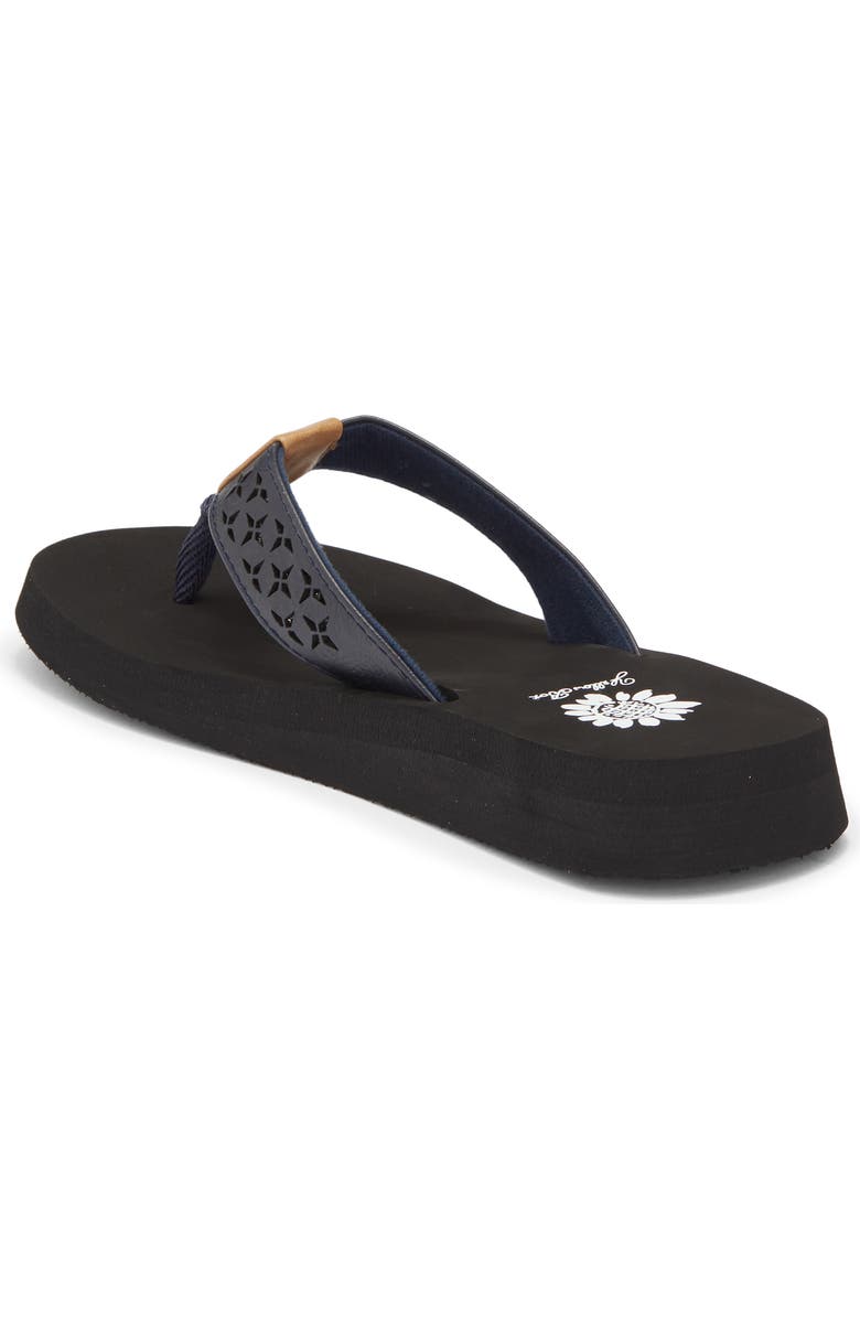 Yellow Box Premium Benji Flip Flop, Alternate, color, Navy