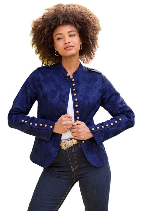 Refined Military Jacket (Plus)