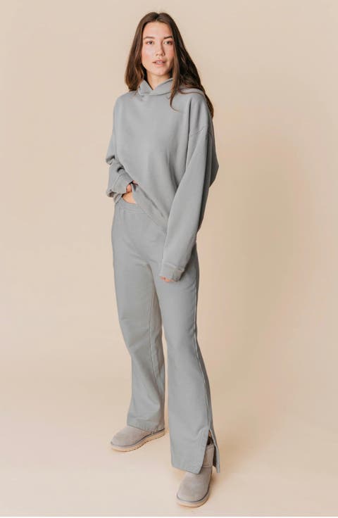 Organic Cotton Teddy Flare Pant