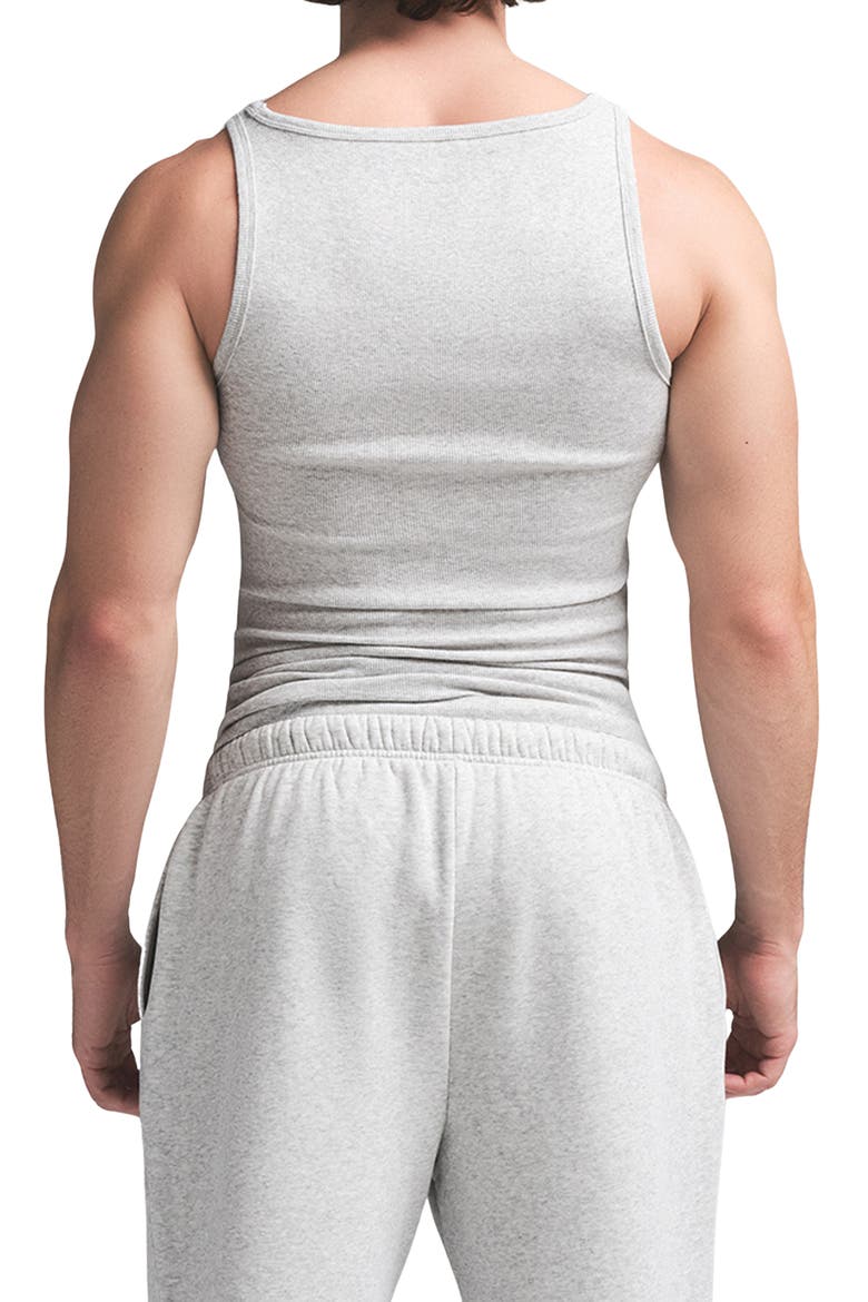 Cotton Rib Tanks 3-Pack, Alternate, color, HEATHER MULTI