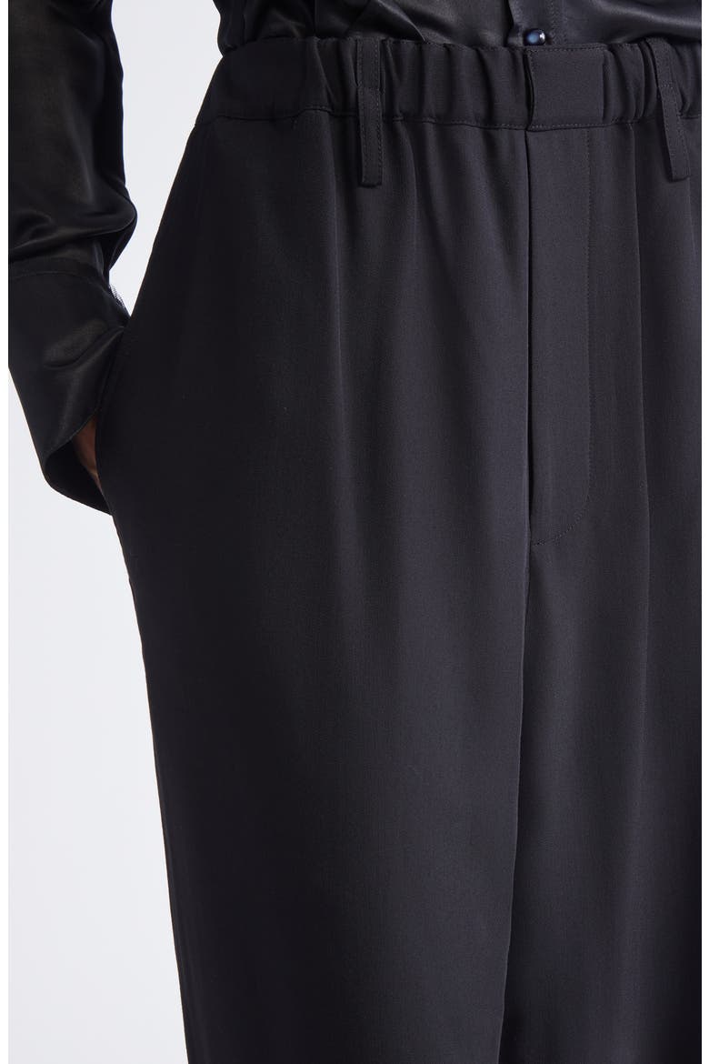 Salome Classic Twill Pants, Alternate, color, BLACK