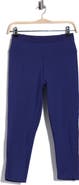 APANA Groove Mesh Capri Leggings