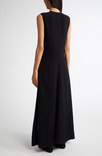 【Toteme】Woven Stripe ドレス 送料関税込 Woven stripe dress black – TOTEME