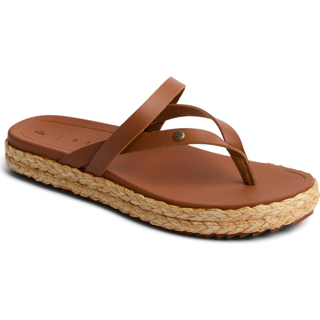 Reef Vista Carmen Platform Flip Flop In Cocoa