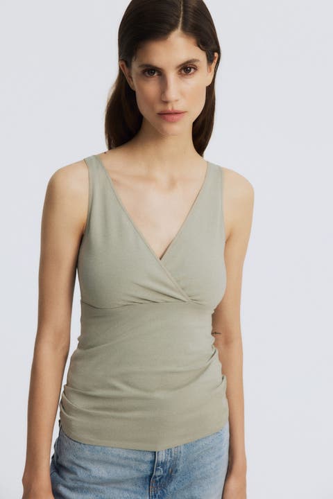 Mama Nursing Vest Top