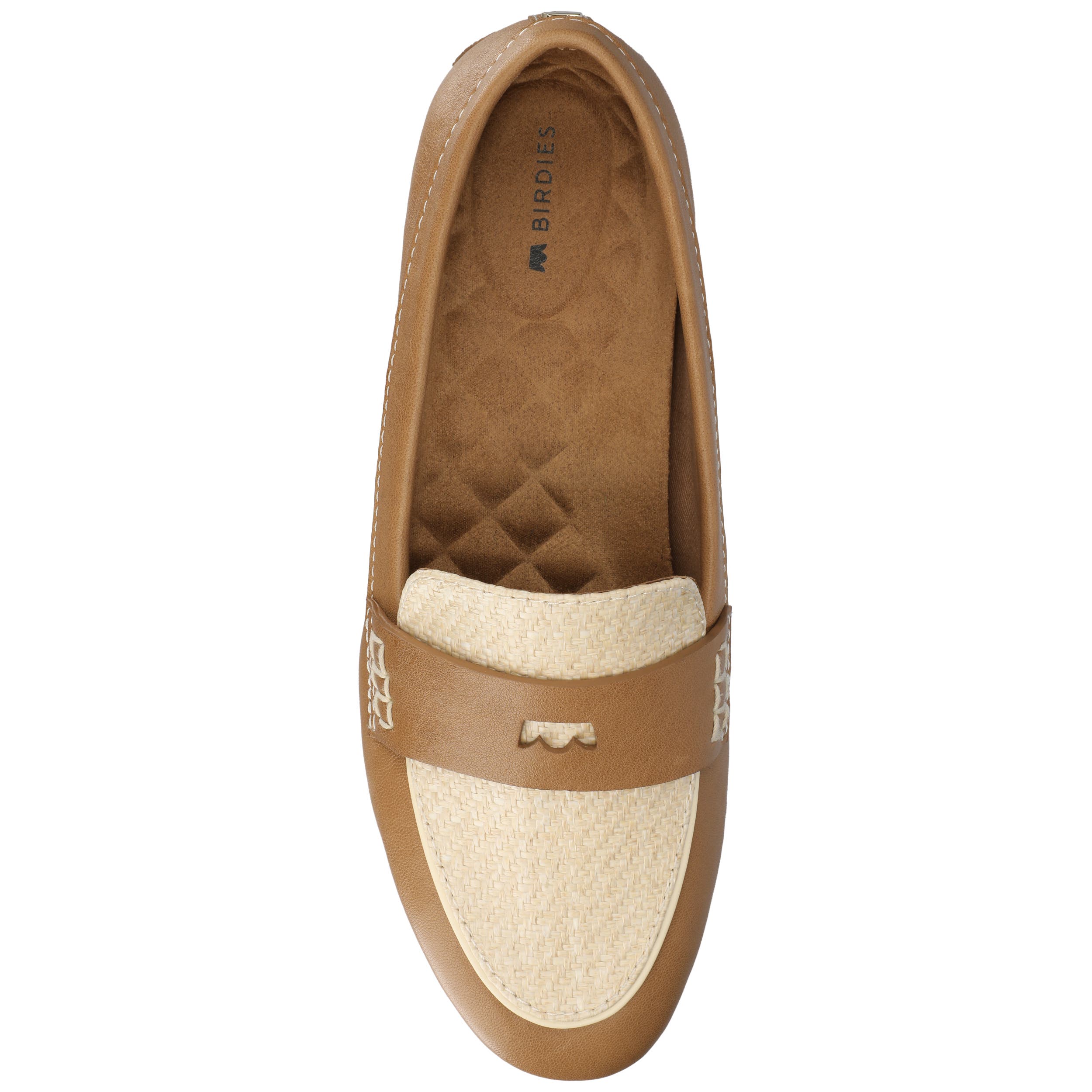 The Vesper Driver Loafers, Alternate, color, Cappuccino Leather Raffia