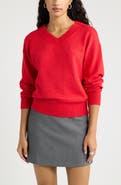 Open Edit V-Neck Sweater