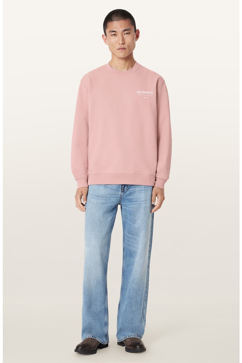 Backstage Graphic Sweatshirt, Alternate, color, WOODROSE PINK