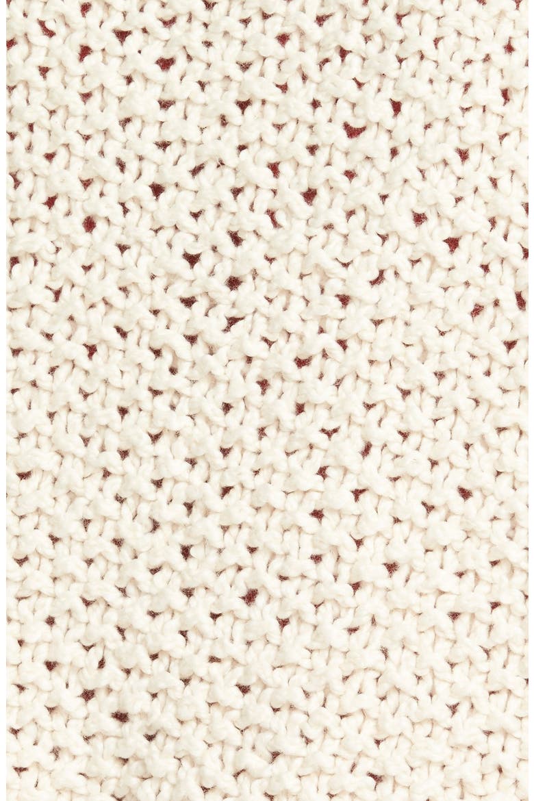 Hand Knit Organic Cotton Top, Alternate, color, SOFT WHITE