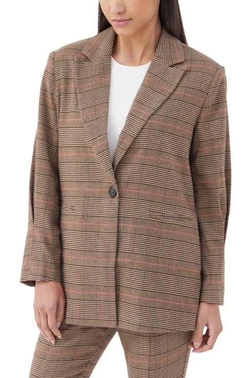 Bartlett Check Oversize Blazer