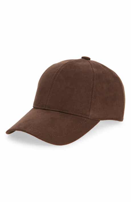 Faux Suede Baseball