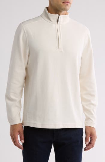 Tommy Bahama Switch It Up Reversible Quarter Zip Sweatshirt