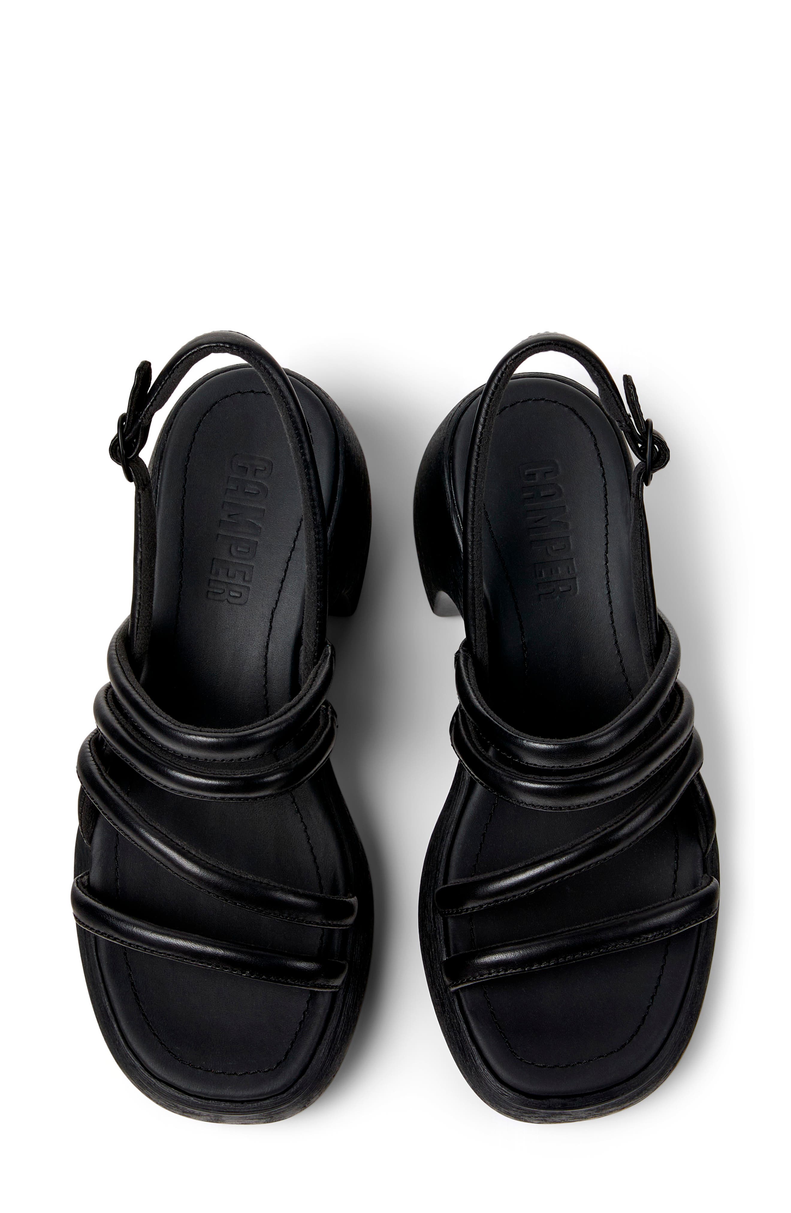 Camper Thelma Platform Slingback Sandal, Alternate, color, 