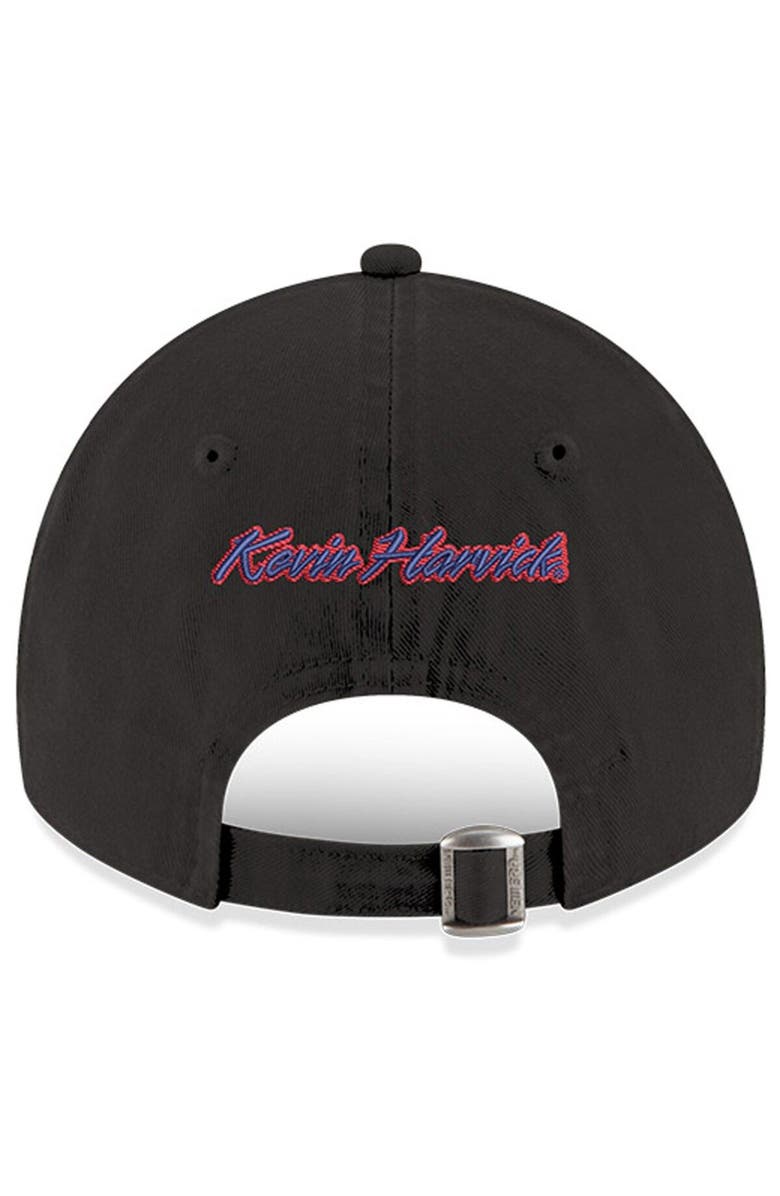 New Era Men's New Era Black Kevin Harvick 9TWENTY Enzyme Washed Adjustable Hat, Alternate, color, 