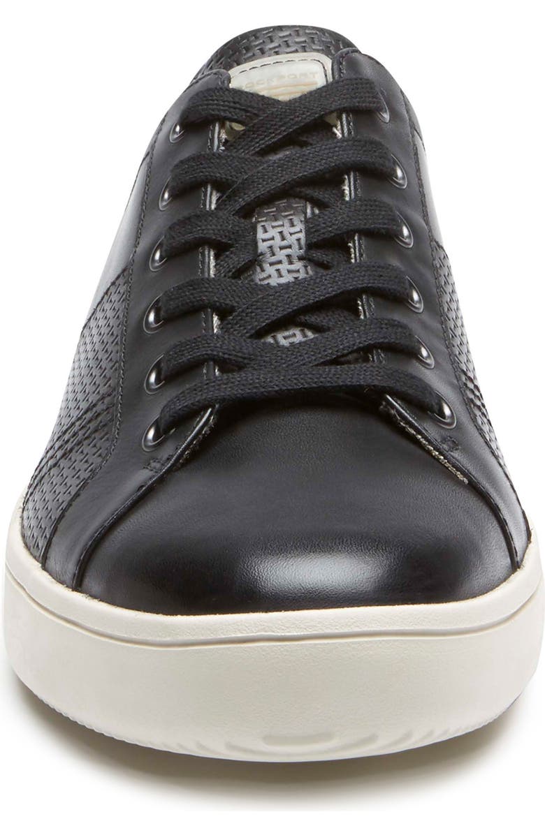 Rockport City Lites Collection Lace-Up Sneaker, Alternate, color, Black Leather