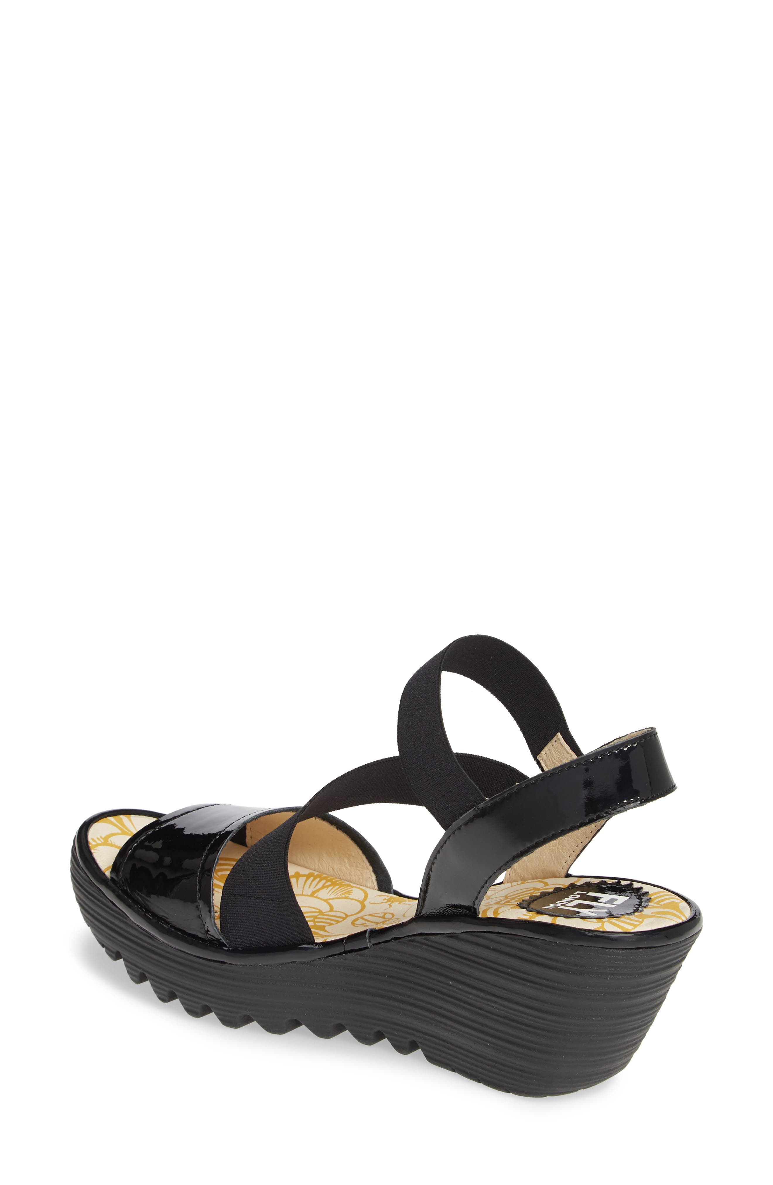 Fly London Yesa Wedge Sandal, Alternate, color, 