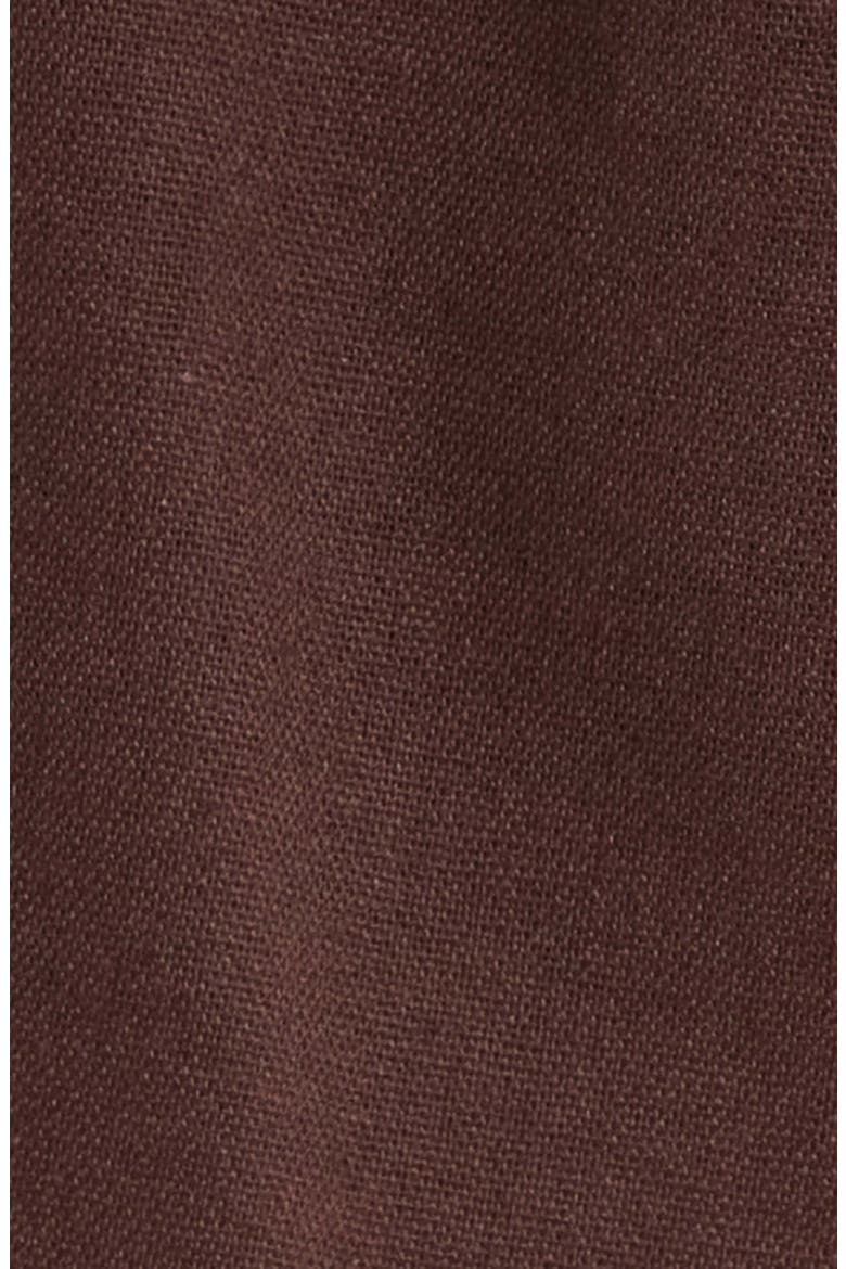 Tie Waist Miniskirt, Alternate, color, BROWN