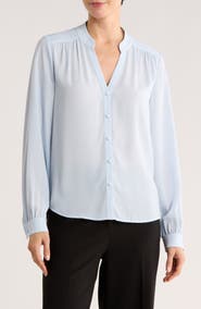 Gemma + Jane Long Sleeve Button-Up Shirt