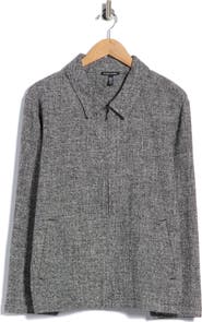 Eileen Fisher Classic Collar Zip-Up Jacket