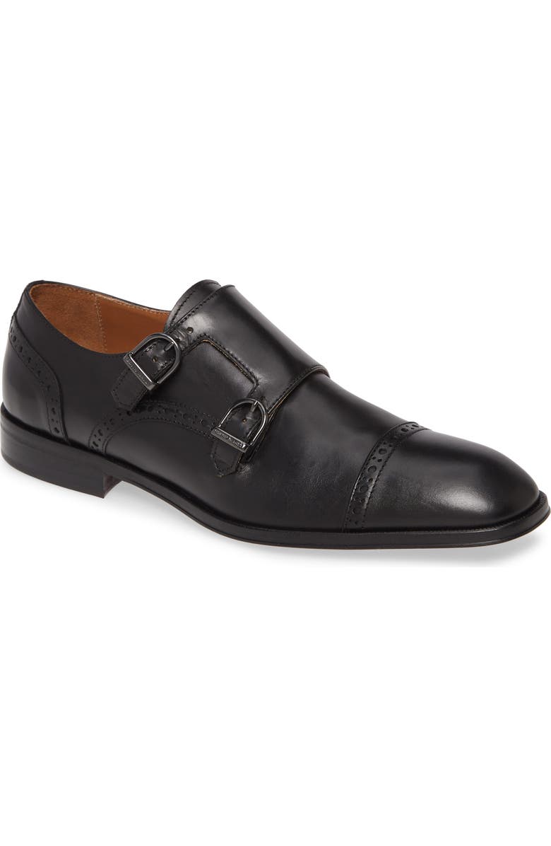 Bruno Magli Anzio Double Monk Strap Shoe, Main, color,