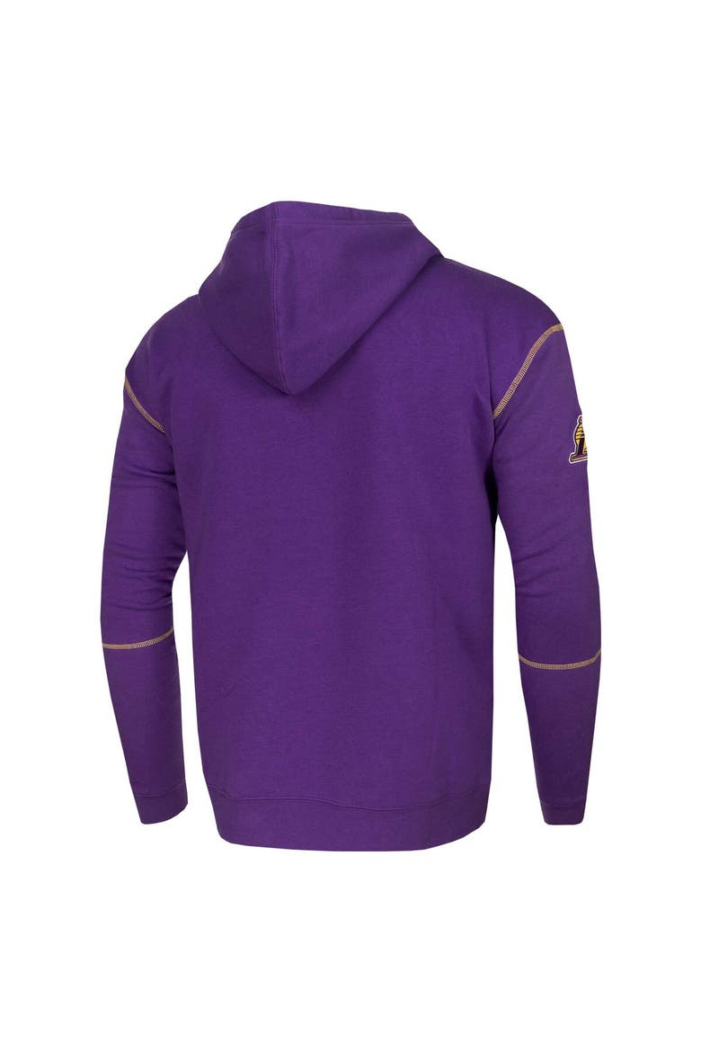 Unisex Purple Stadium Essentials Los Angeles Lakers Monument Pullover Hoodie, Alternate, color, Purple