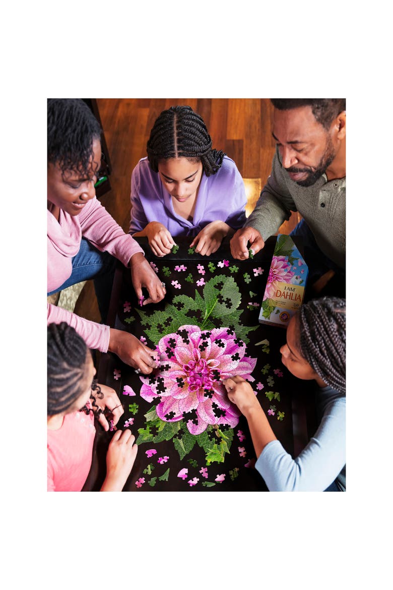 Dahlia 350 Piece Jigsaw Puzzle, Alternate, color, Multicolored