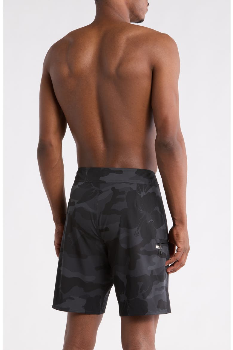 Print Classic Board Shorts, Alternate, color, BLACK MULTI