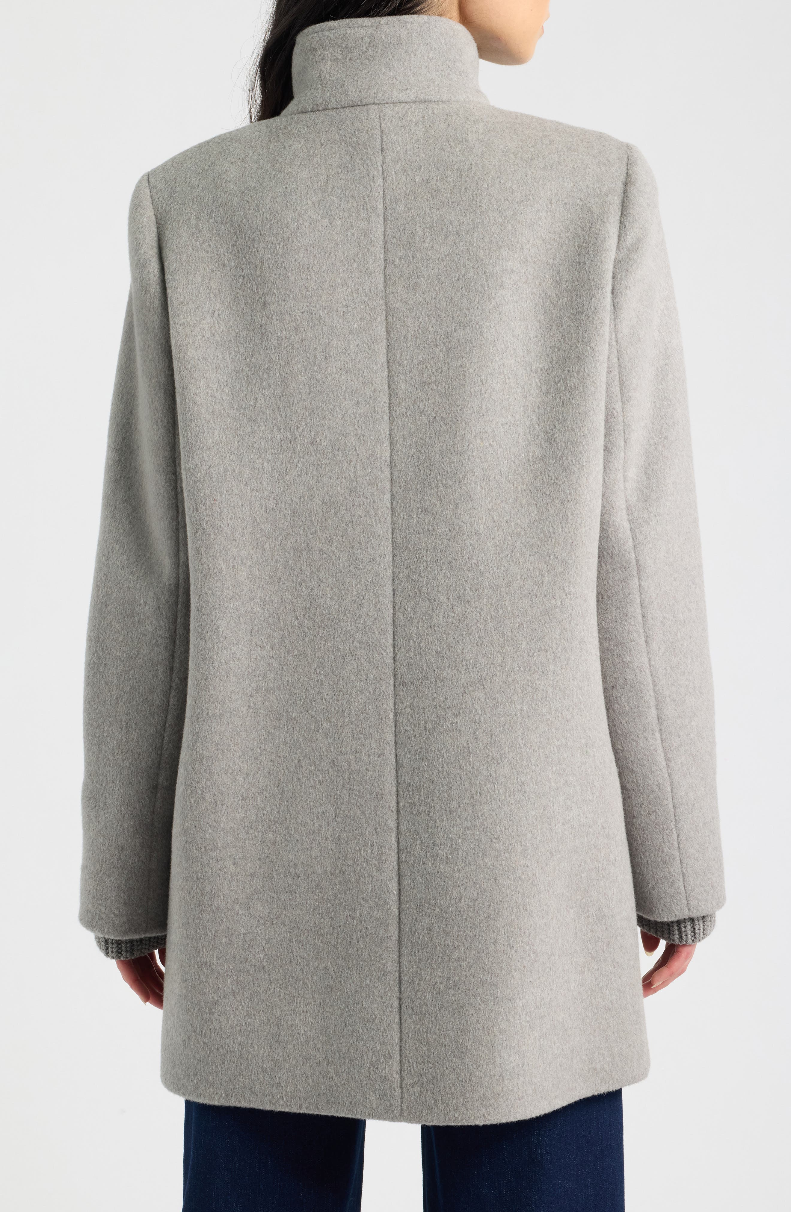 Vince Stand Collar Wool & Cashmere Blend Coat (Women) | Nordstrom